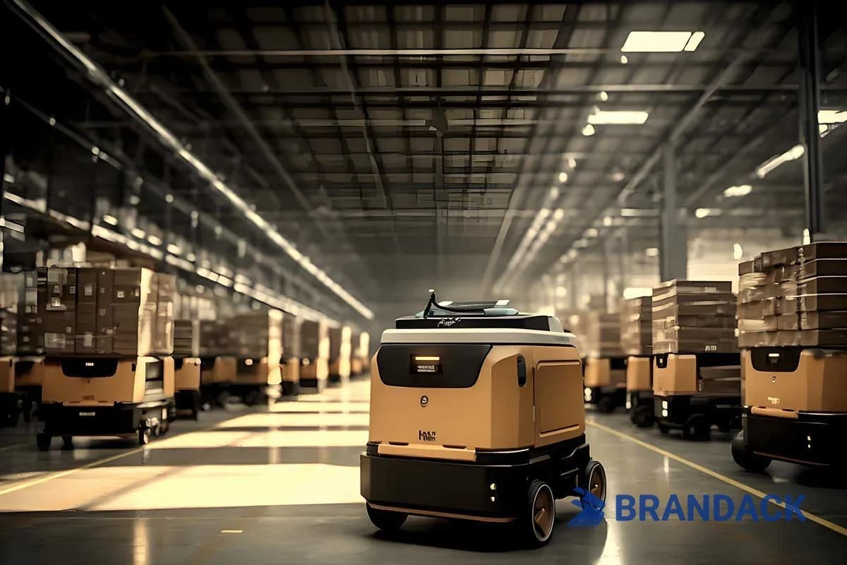 AGV Handling Robot 01 - Inova&ccedil;&atilde;o em tecnologia de armazenamento