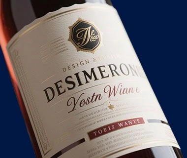 Impress&atilde;o de etiquetas de garrafas de vinho | Crie seus pr&oacute;prios r&oacute;tulos de vinho